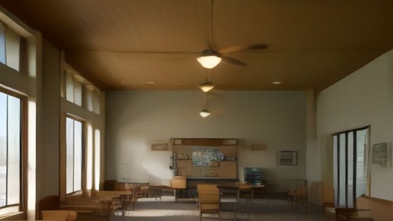 Residents using tablets in a welcoming community center